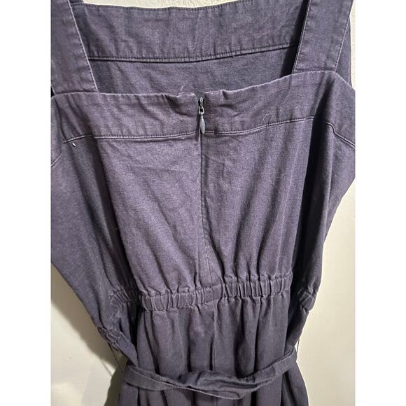 Vineyard Vines Linen Romper in Navy - Women's Size 6 - Picture 5 of 9